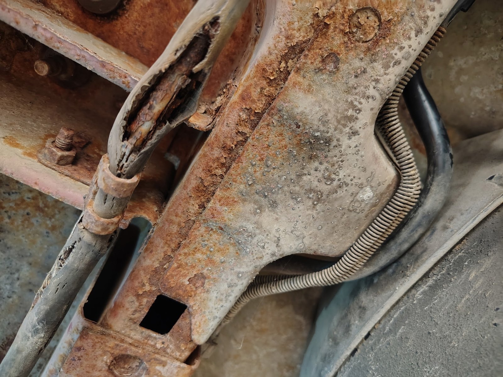 Rust, Frame & Brake Line Repair, Death Before Dishonor, Bayard IA